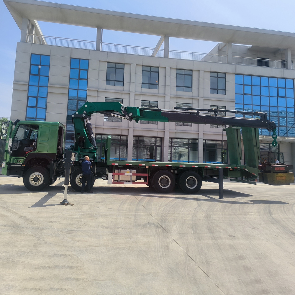 (SQZ500A) 20 Ton Knuckle Boom Truck Mounted Crane 
