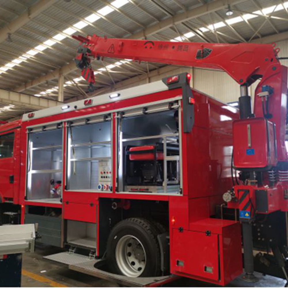 (SQS157A-3) 6.3 Ton Telescopic Boom Truck Mounted Crane