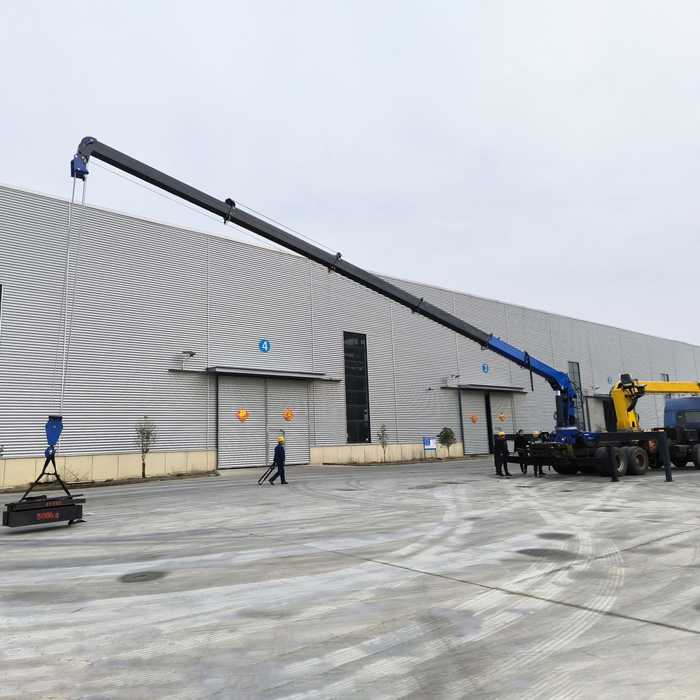 (SQS250G-5) 10 Ton Telescopic Boom Truck Loader Crane