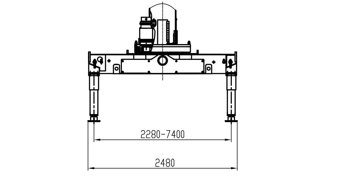 18 Ton Crane Telescopic Boom Logistics SQS450