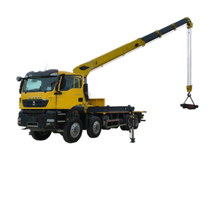 (SQS400G-4) 16 Ton Telescopic Boom Truck Loader Crane