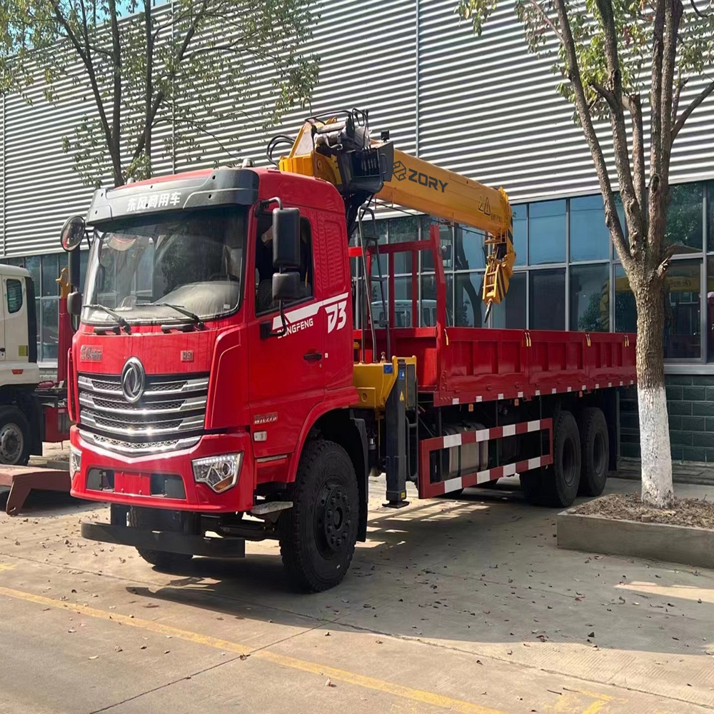 (SQS350G-5) 14 Ton Telescopic Boom Truck Loader Crane