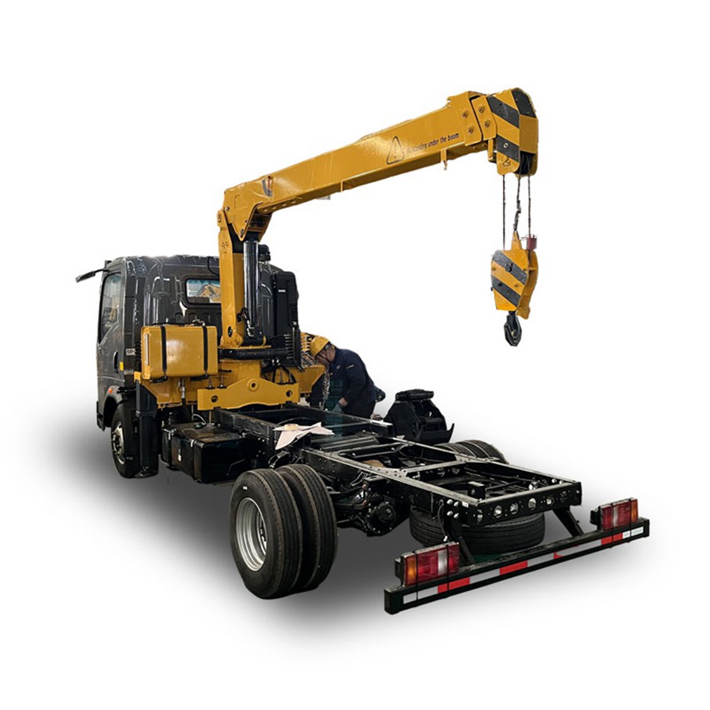 (SQS80A-3) 3.2 Ton Telescopic Boom Truck Loader Crane