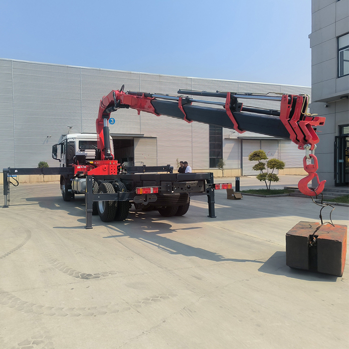 (SQZ400A.4) 18 Ton Knuckle Boom Truck Mounted Crane