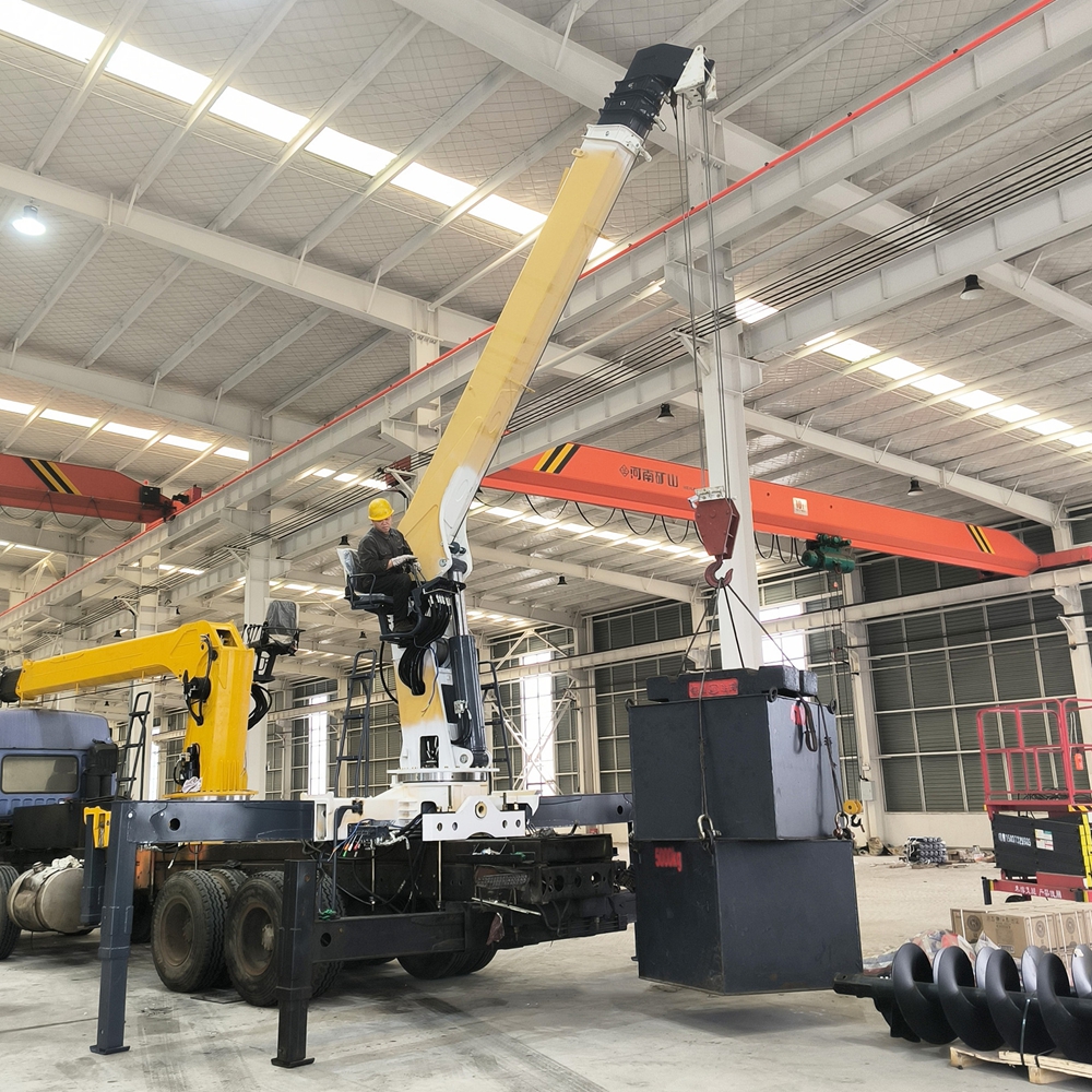(SQS200A-4) 8 Ton Telescopic Boom Truck Mounted Crane