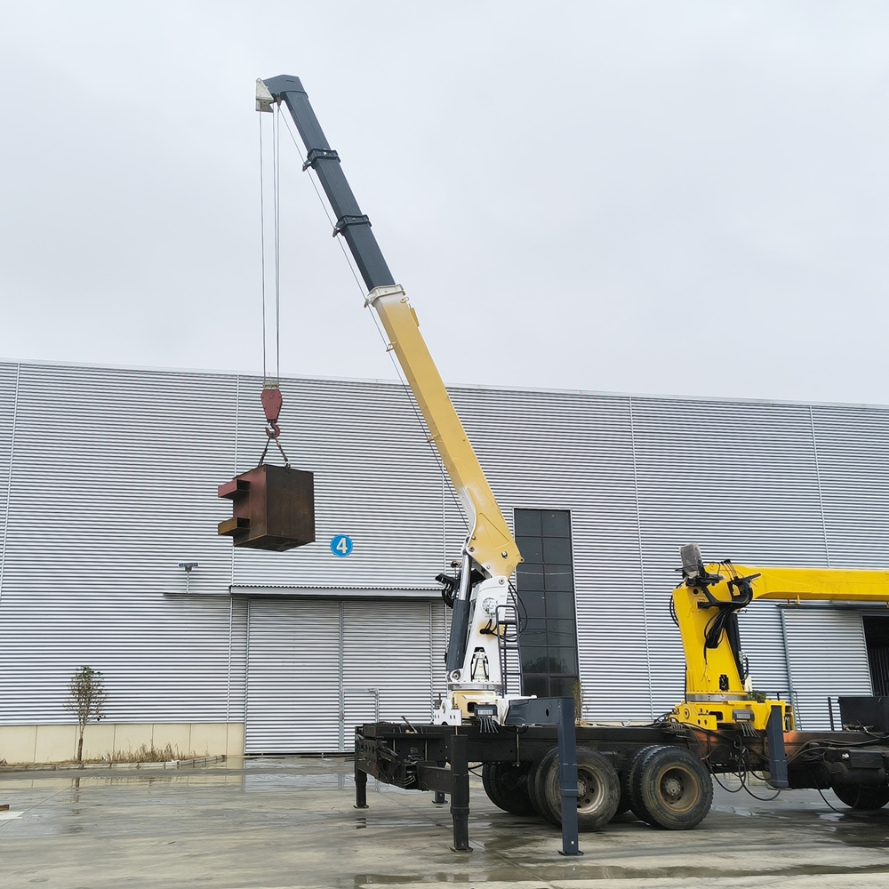 (SQS250A-4) 10 Ton Telescopic Boom Truck Mounted Crane