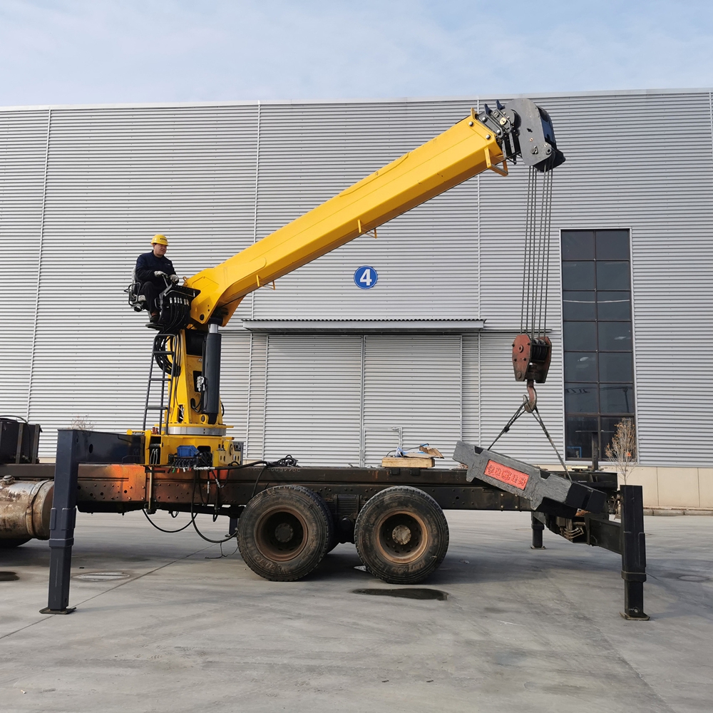 (SQS300G-4) 12 Ton Telescopic Boom Truck Mounted Crane