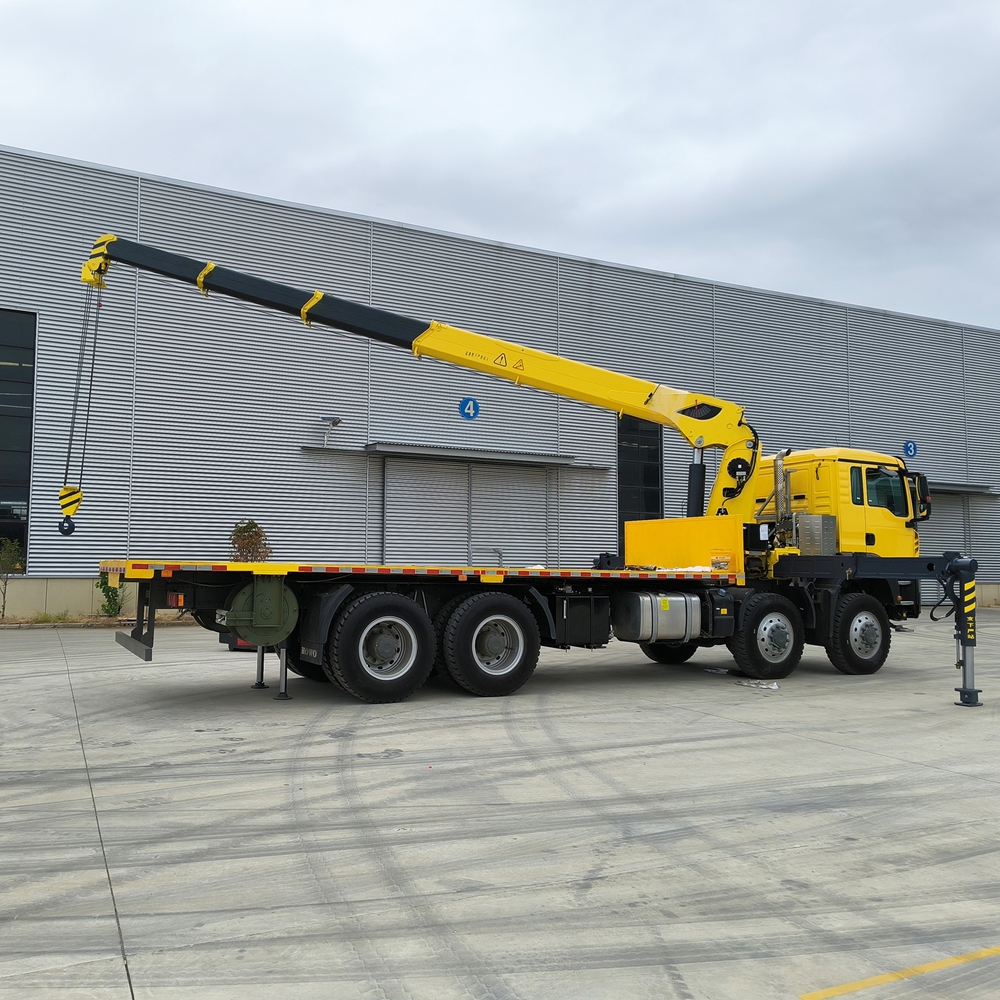 (SQS400G-4) 16 Ton Telescopic Boom Truck Loader Crane