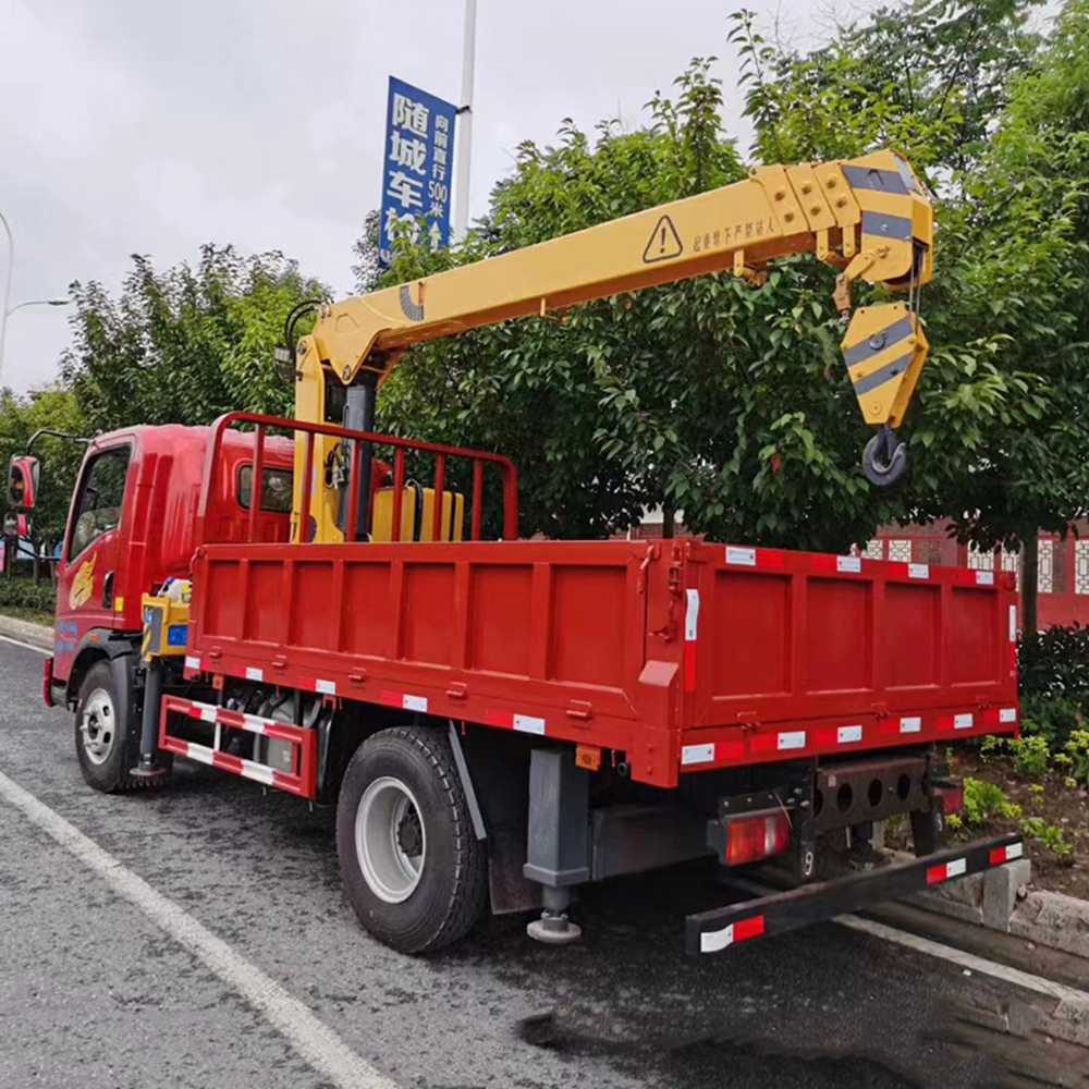 (SQS80A-3) 3.2 Ton Telescopic Boom Truck Loader Crane