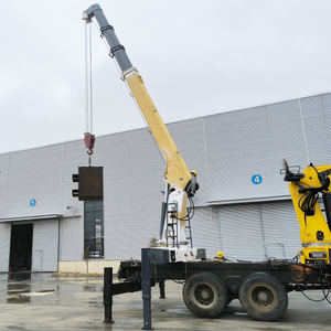 (SQS200A-4) 8 Ton Telescopic Boom Truck Mounted Crane