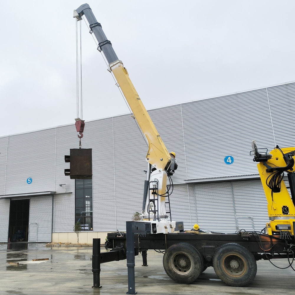 (SQS200A-4) 8 Ton Telescopic Boom Truck Mounted Crane