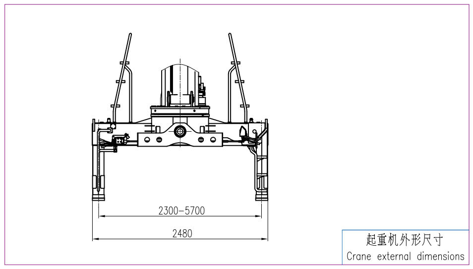 8 Ton Telescopic Mobile Crane Port SQS200U-5