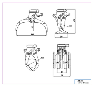 4 Ton Material Grab For Crane (WZJ030)