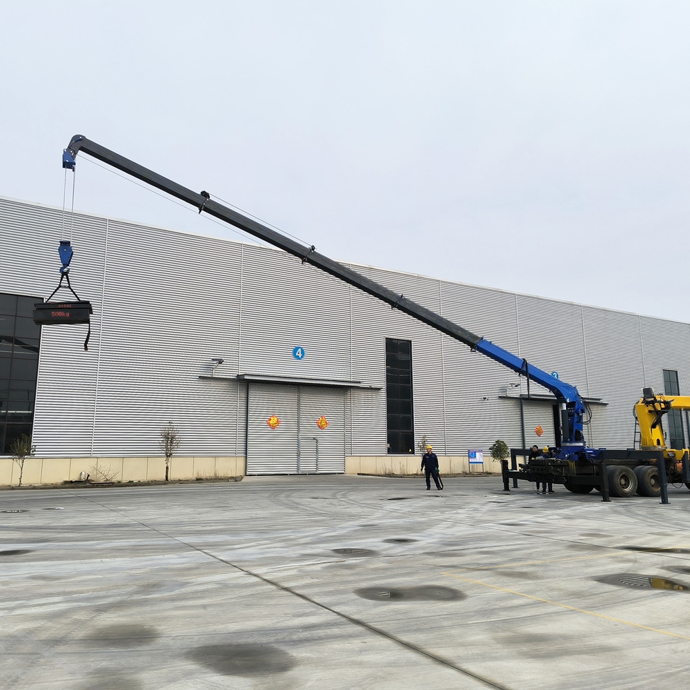 (SQS250G-5) 10 Ton Telescopic Boom Truck Loader Crane