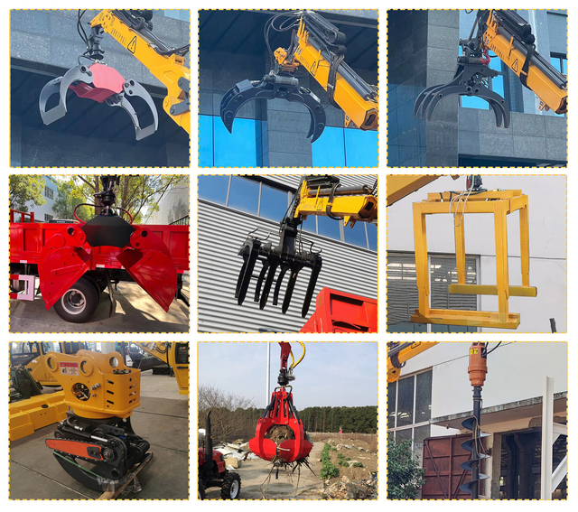 1 Ton Hydraulic Grab For Crane (ZJ018)