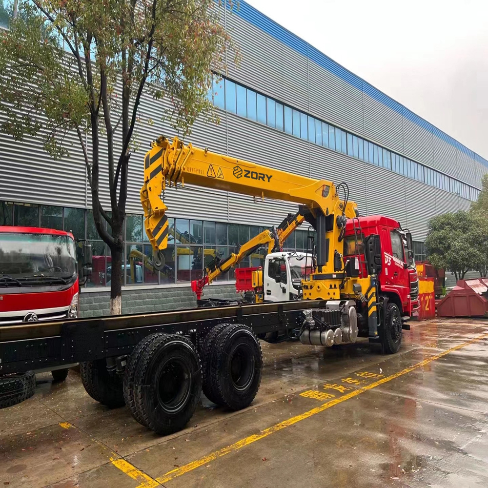 (SQS350G-5) 14 Ton Telescopic Boom Truck Loader Crane