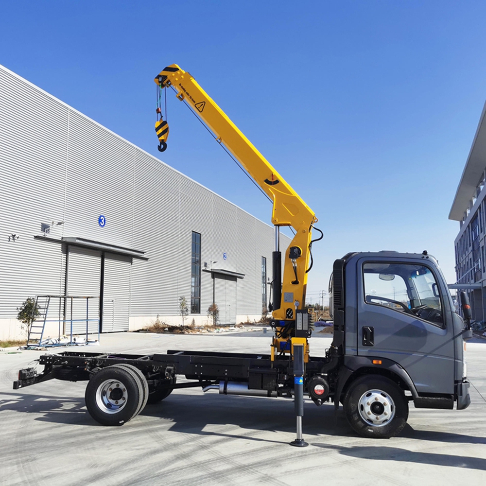 (SQS80A-3) 3.2 Ton Telescopic Boom Truck Loader Crane