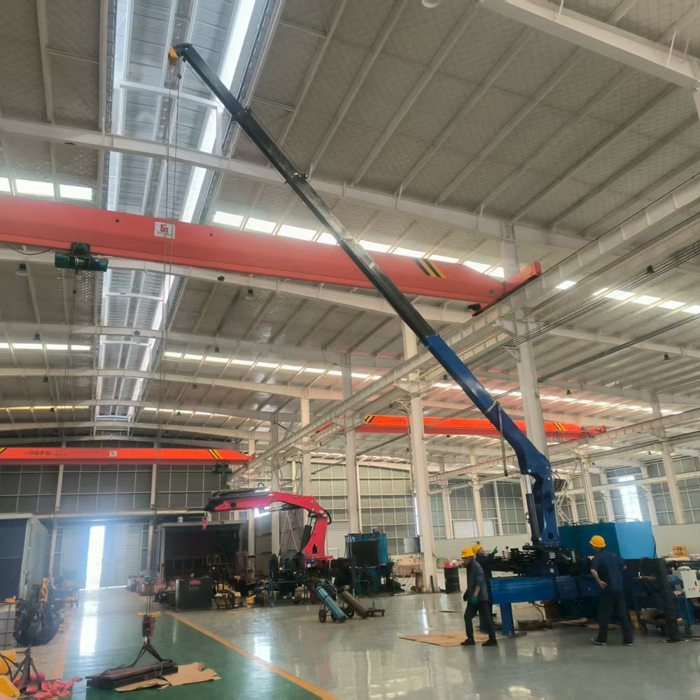 (SQS125A-3) 5 Ton Telescopic Boom Truck Mounted Crane