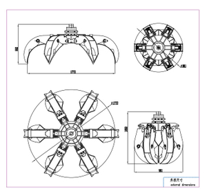 4 Ton Clamshell Bucket For Crane (TCG06)