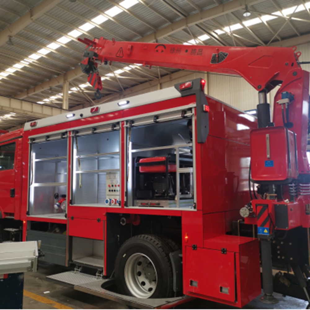 (SQS157A-3) 6.3 Ton Telescopic Boom Truck Mounted Crane