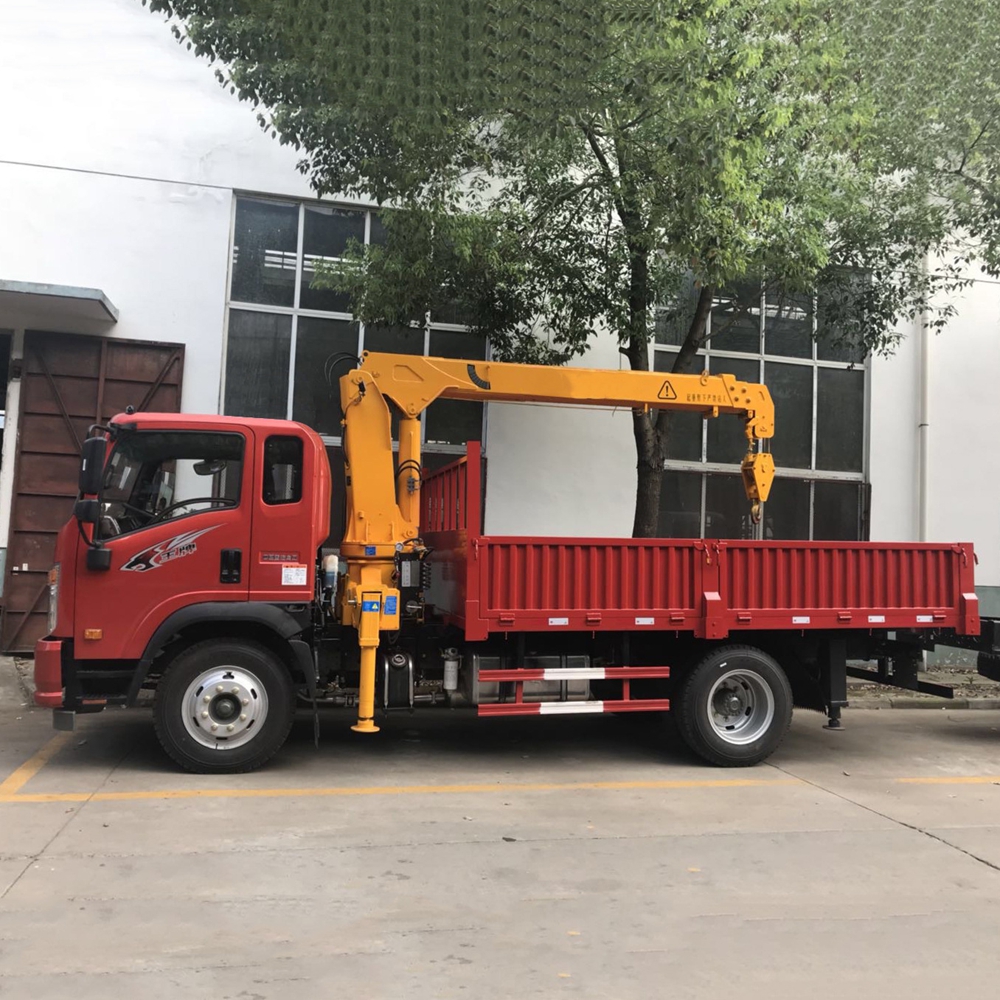 (SQS157A-3) 6.3 Ton Telescopic Boom Truck Mounted Crane