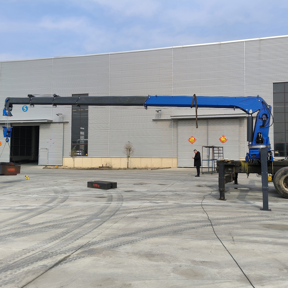 (SQS250G-5) 10 Ton Telescopic Boom Truck Loader Crane