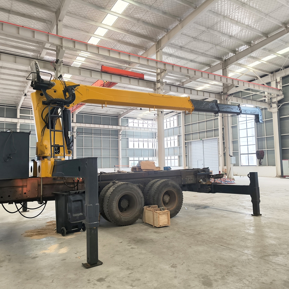 (SQS300G-4) 12 Ton Telescopic Boom Truck Mounted Crane