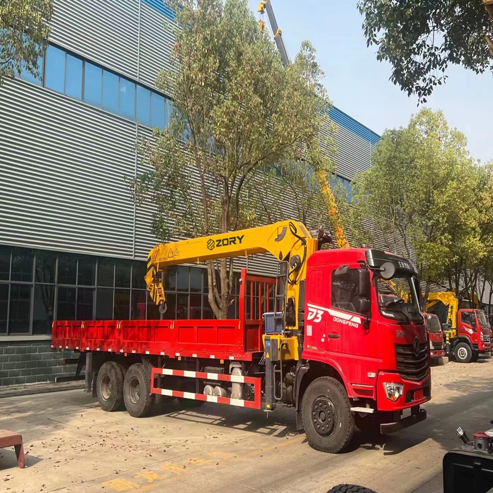 (SQS350G-5) 14 Ton Telescopic Boom Truck Loader Crane