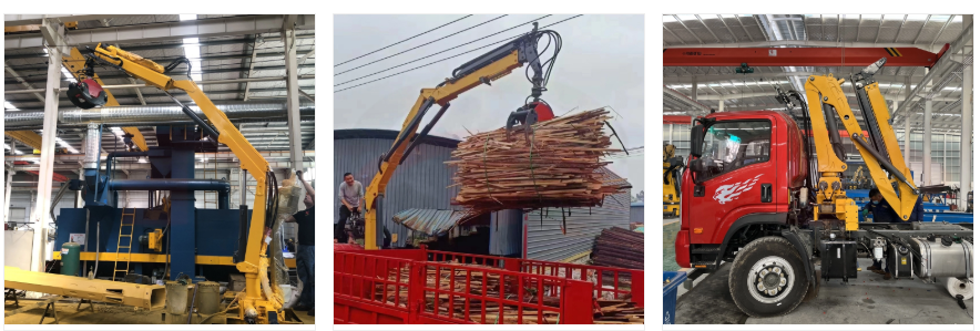 0.8 Ton Crane Hydraulic Timber Forestry F70ZA2