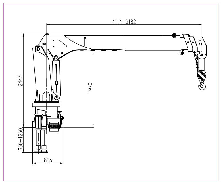 6.3 Ton Truck Crane Port Logistics SQS157A-3