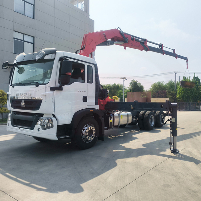 (SQZ400A.4) 18 Ton Knuckle Boom Truck Mounted Crane
