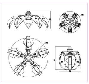 4 Ton Grab Bucket For Crane (TCG05)