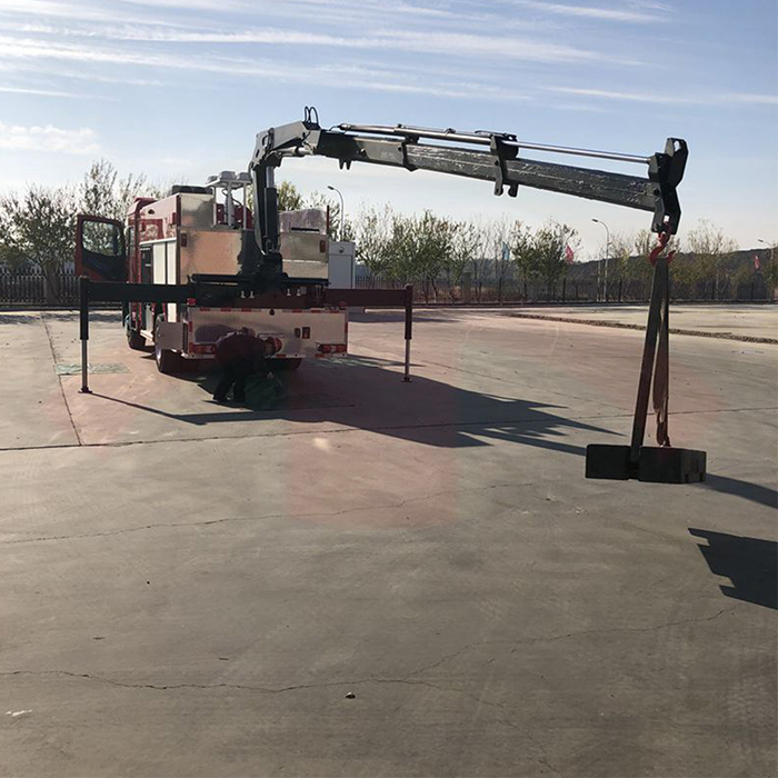 (SQZ105B.3) 5Ton Truck Knuck Boom Crane