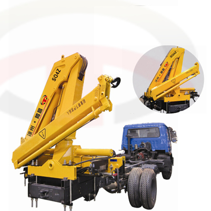 (SQZ84A.2) 4 Ton Knuckle Boom Truck Mounted Crane