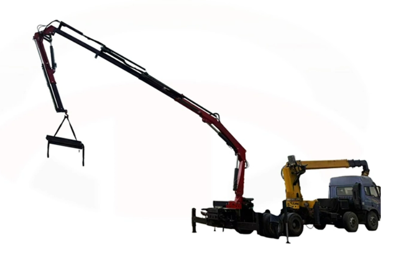 How much can a knuckle boom crane lift?