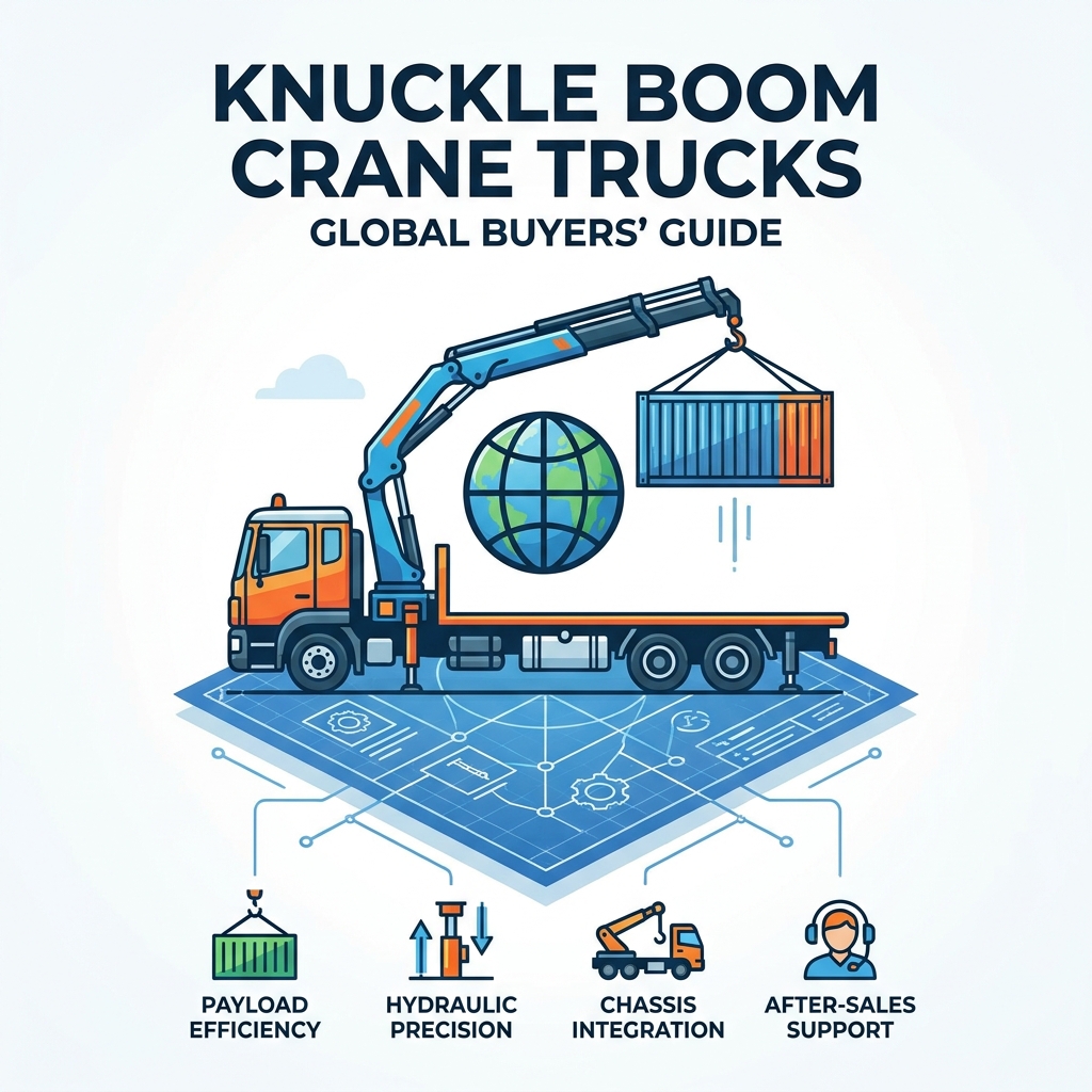 Key Features of the Best Knuckle Boom Crane Trucks for Global Buyers